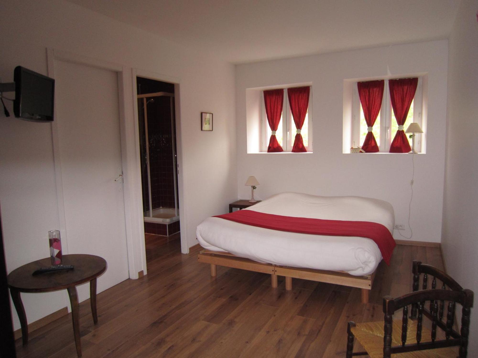 Bed and Breakfast Manoir Théas Barraute-Camu Habitación foto